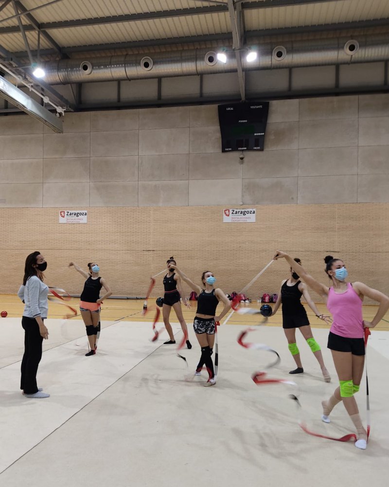 Tecnificaciones de Rítmica de la Federación Aragonesa de Gimnasia 01